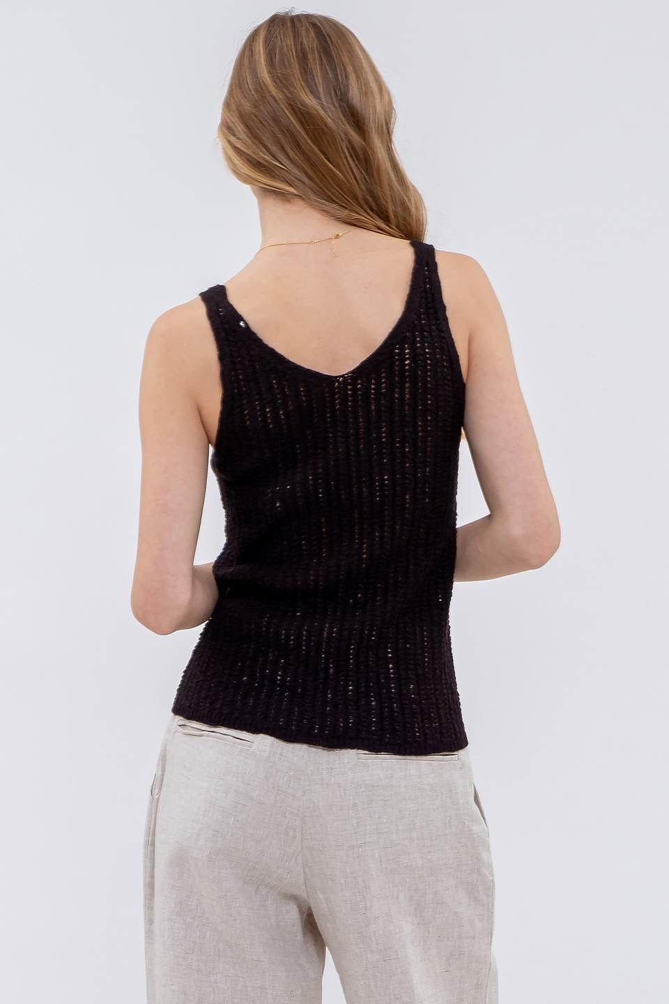 Crochet Knit Tank