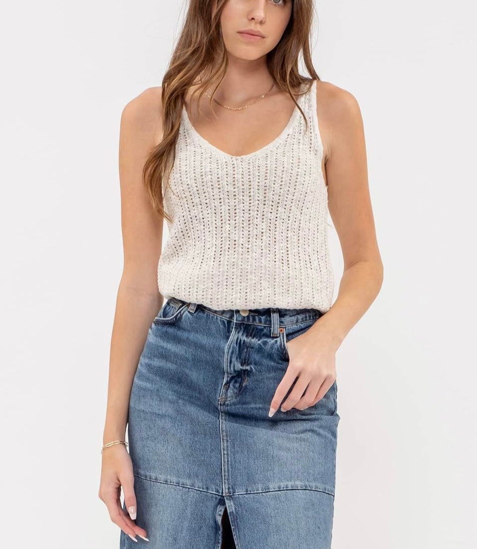 Crochet Knit Tank
