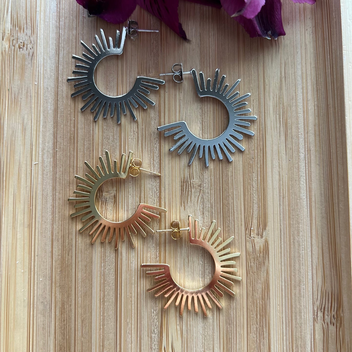 Sunburst Earrings
