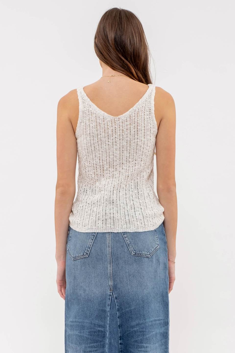 Crochet Knit Tank