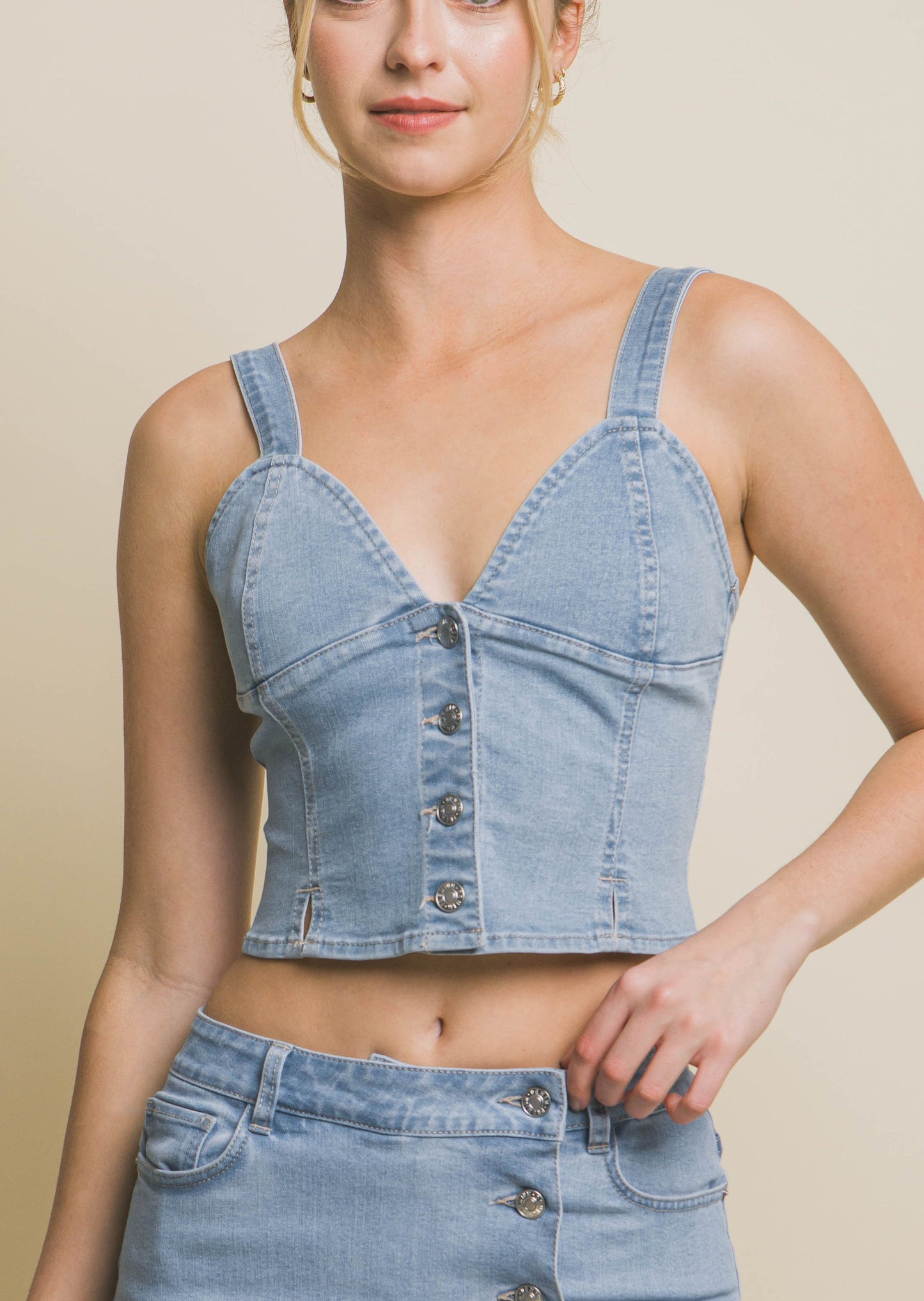 Denim Top