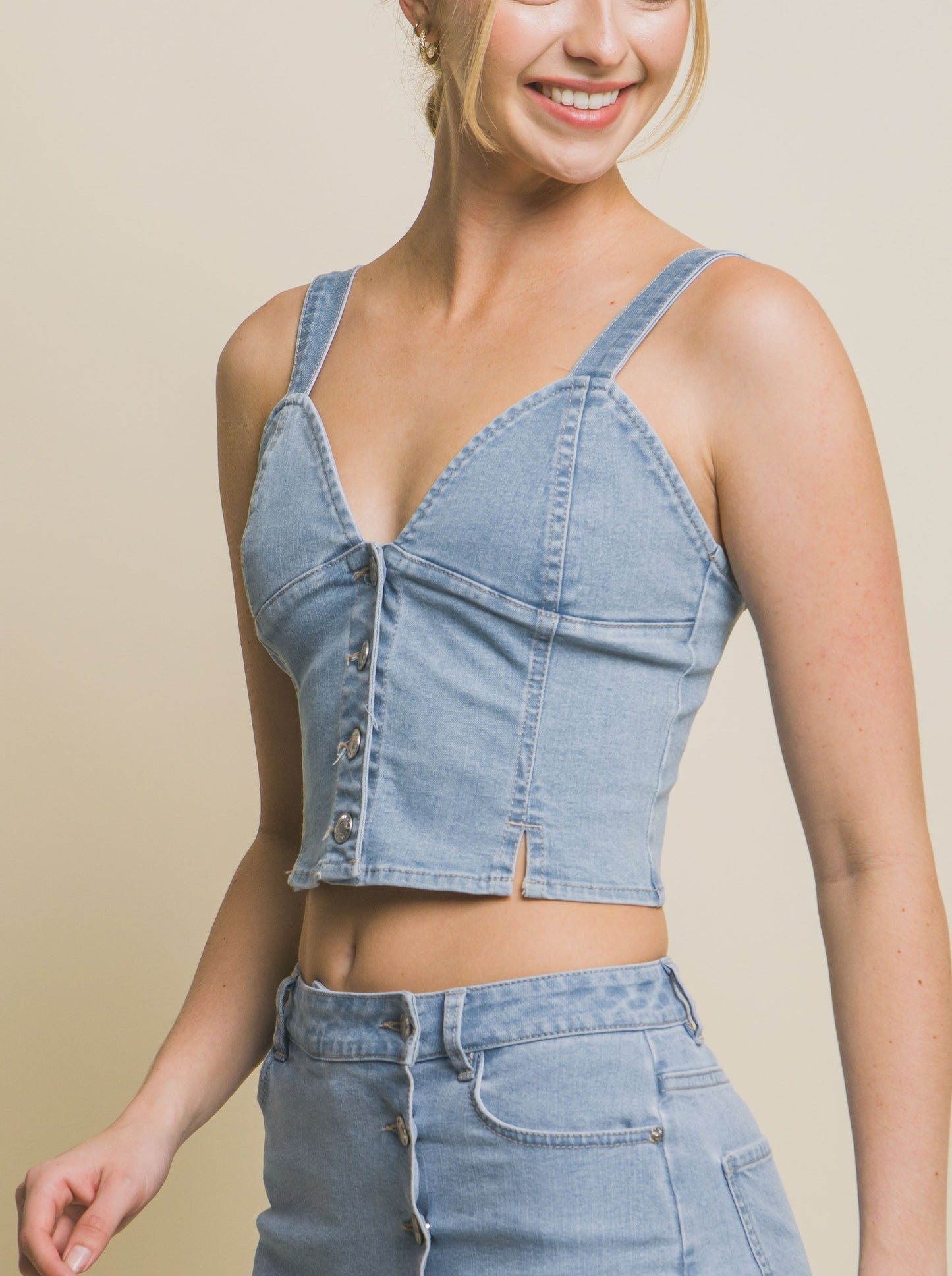 Denim Top