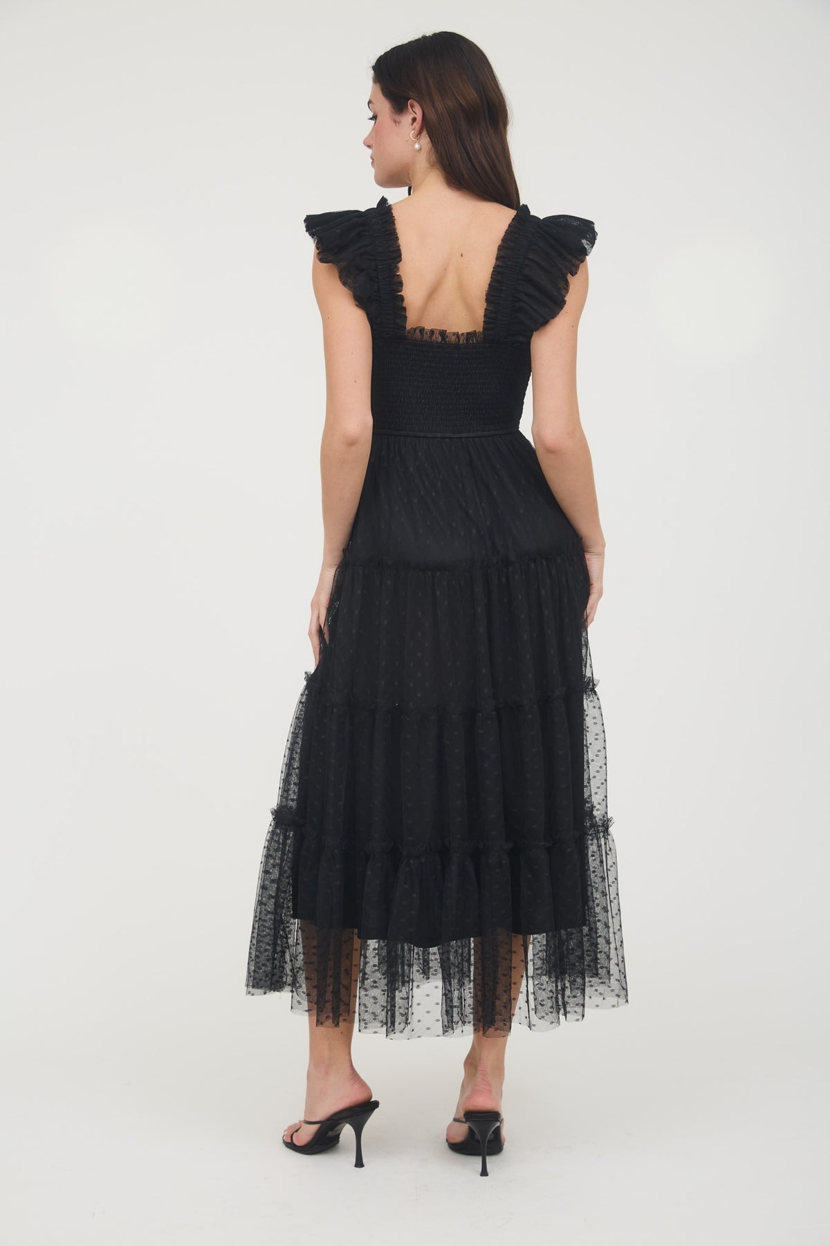Chiffon Tiered Dress