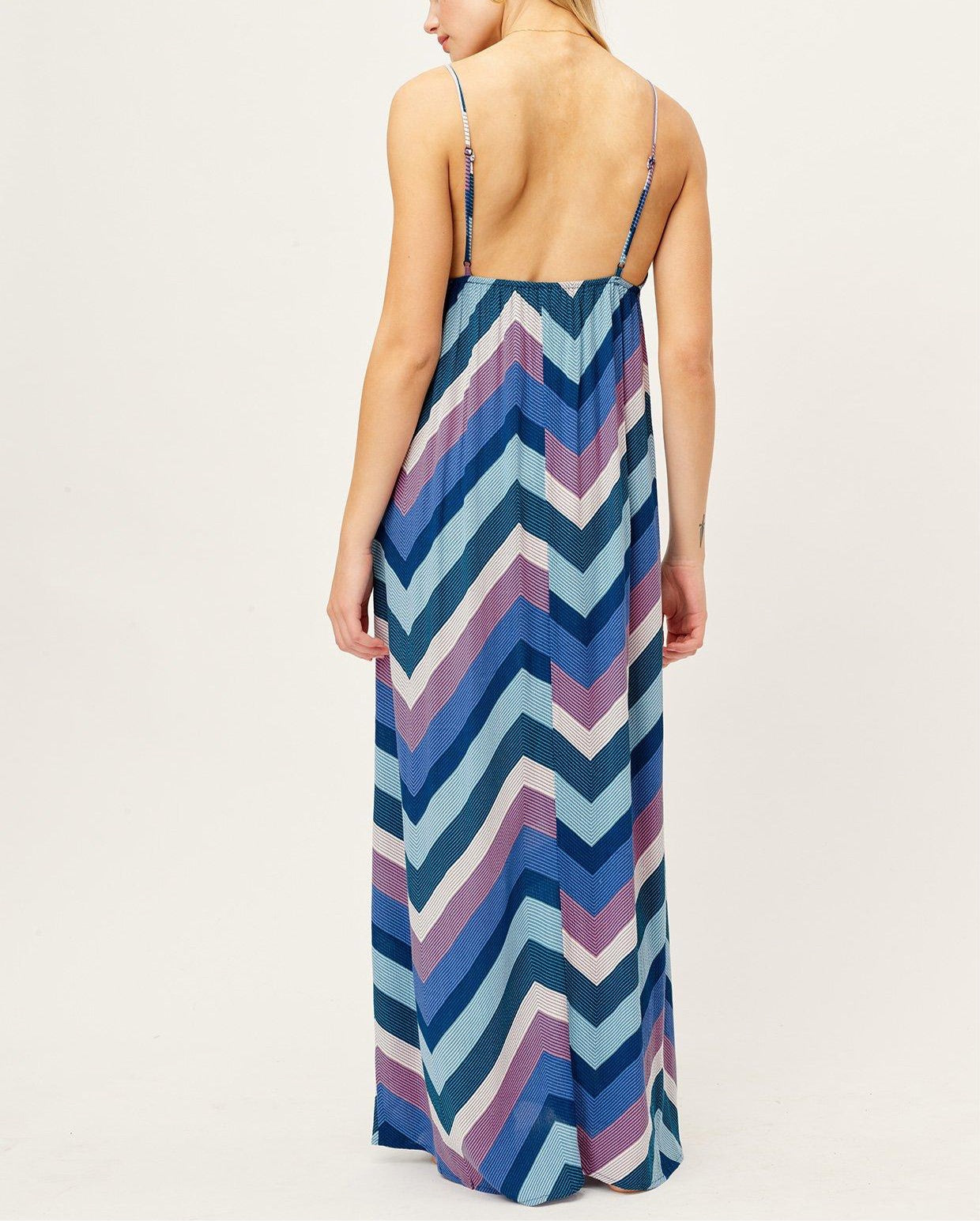 Chevron Maxi Dress
