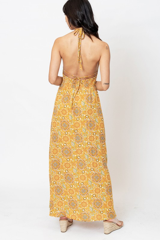 Strappy Halter Dress