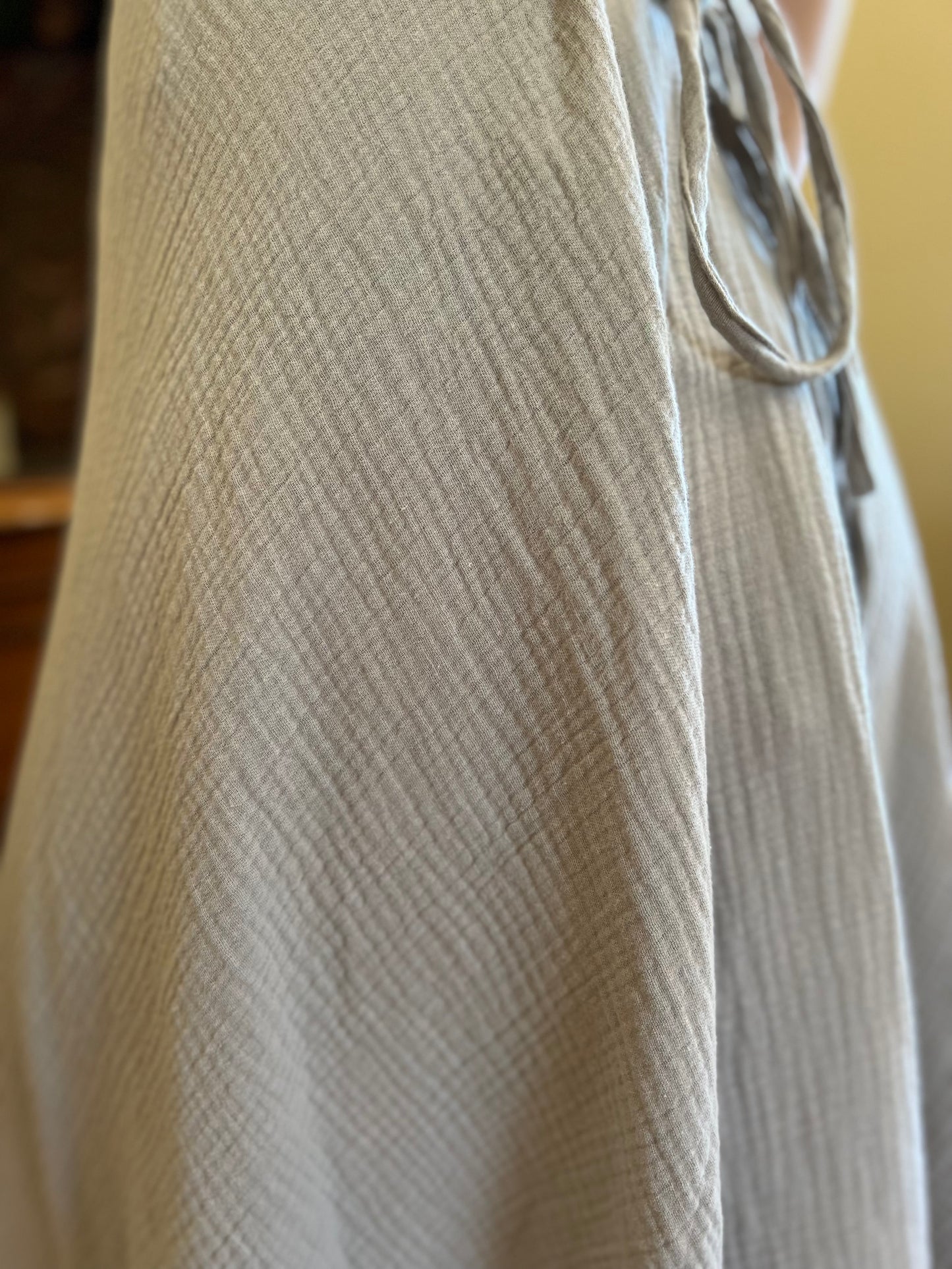 Breezy Boho Open Back Halter Dress