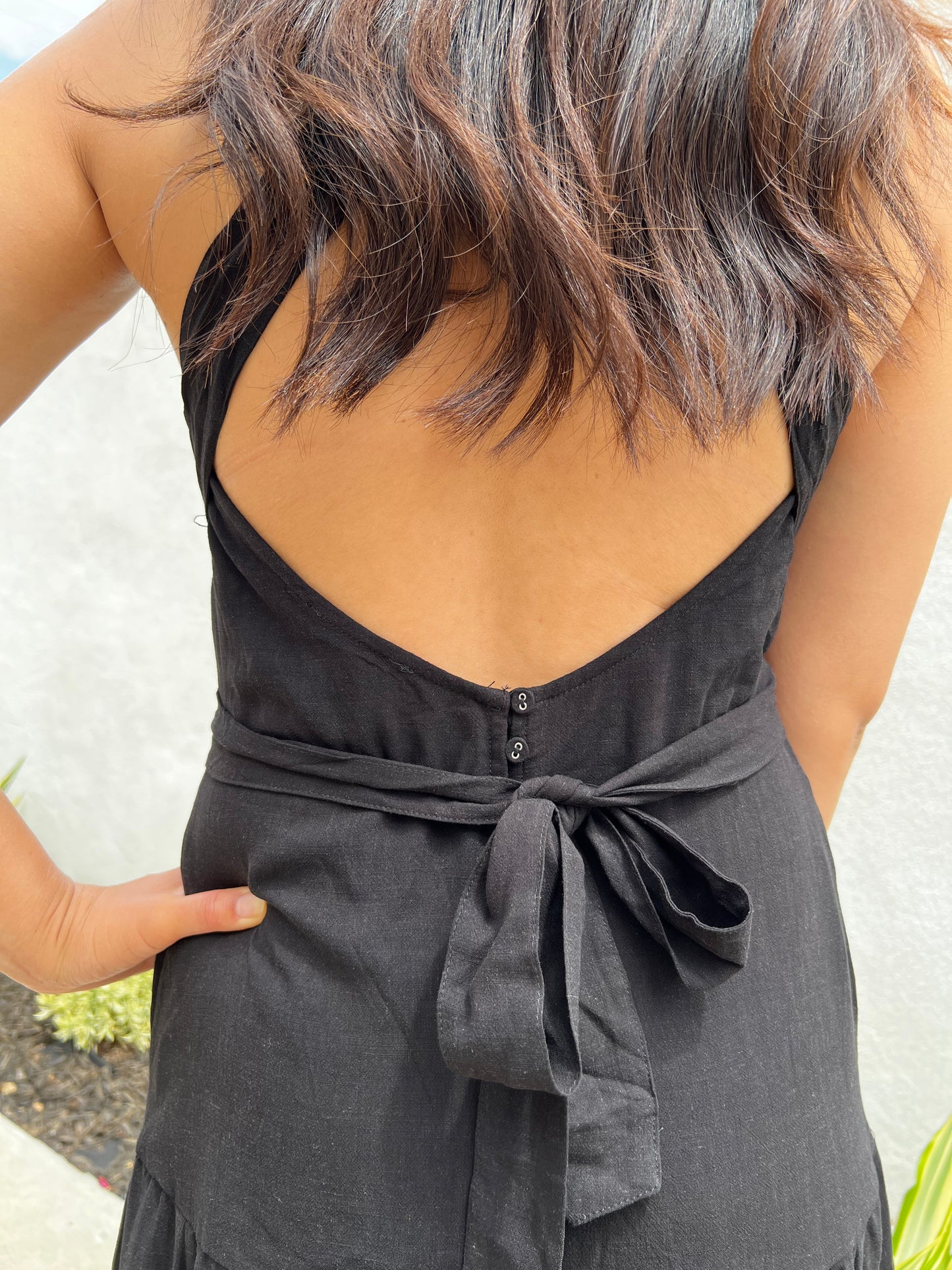 Criss Cross Midi Dress