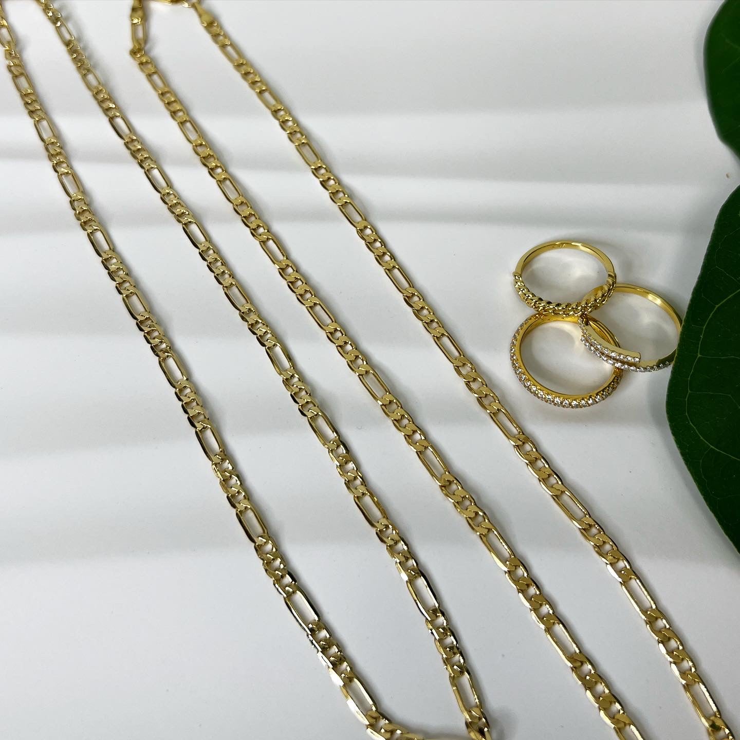 Gold Filled Figaro Necklace