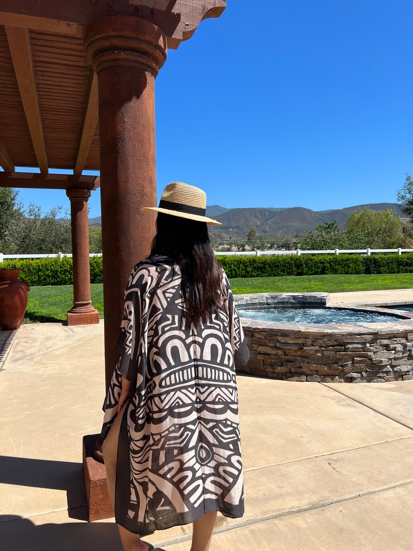 Tribal Printed Kimono