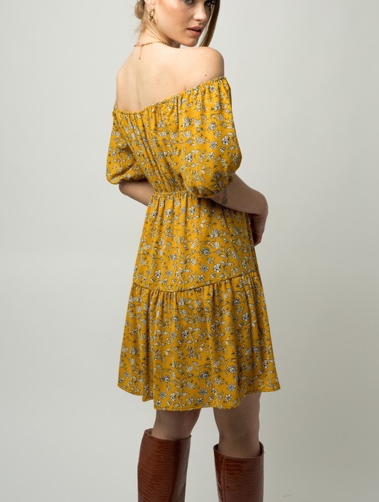 Styne's Off The Shoulder Dress
