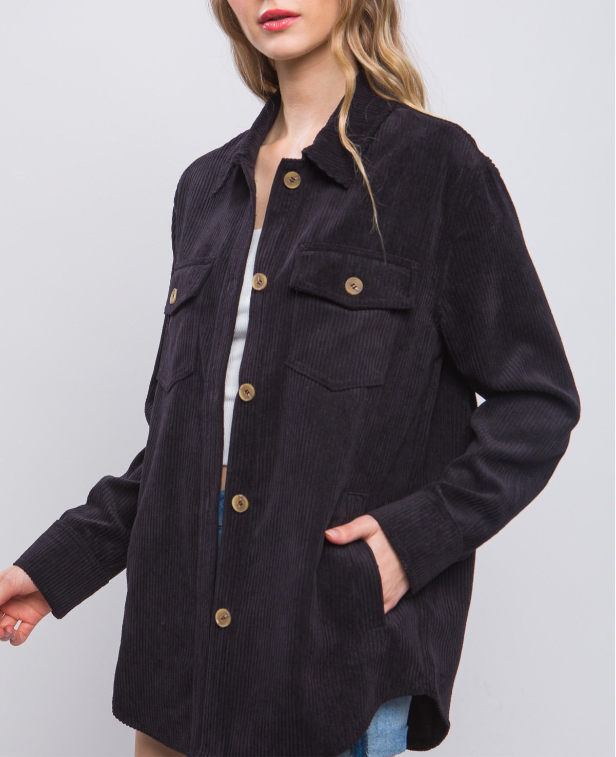 Corduroy Shacket