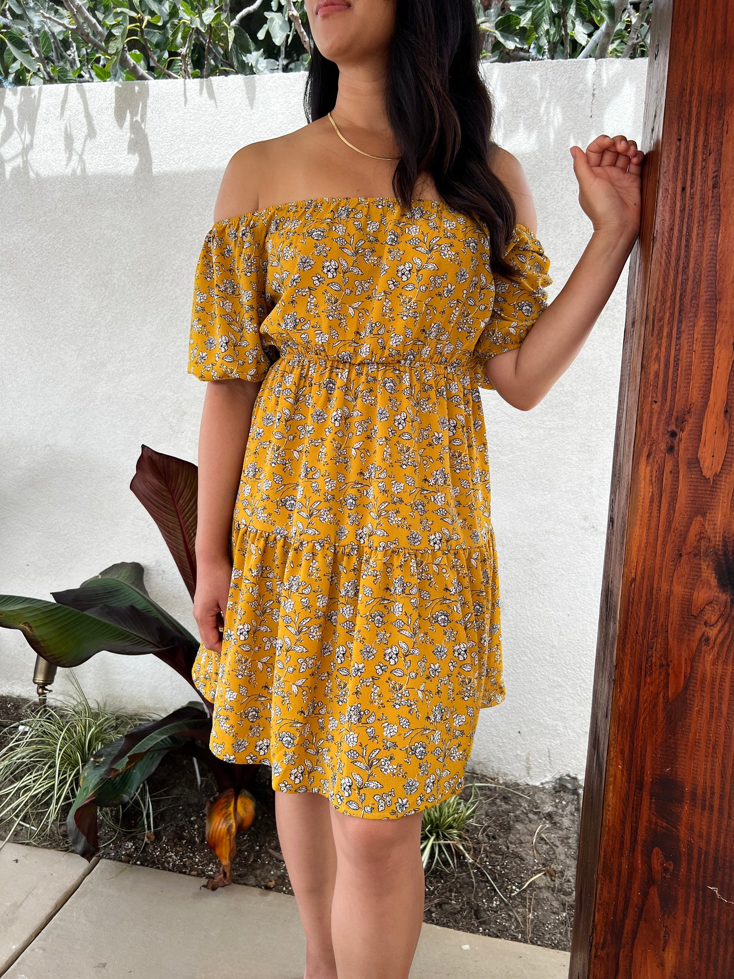 Styne's Off The Shoulder Dress