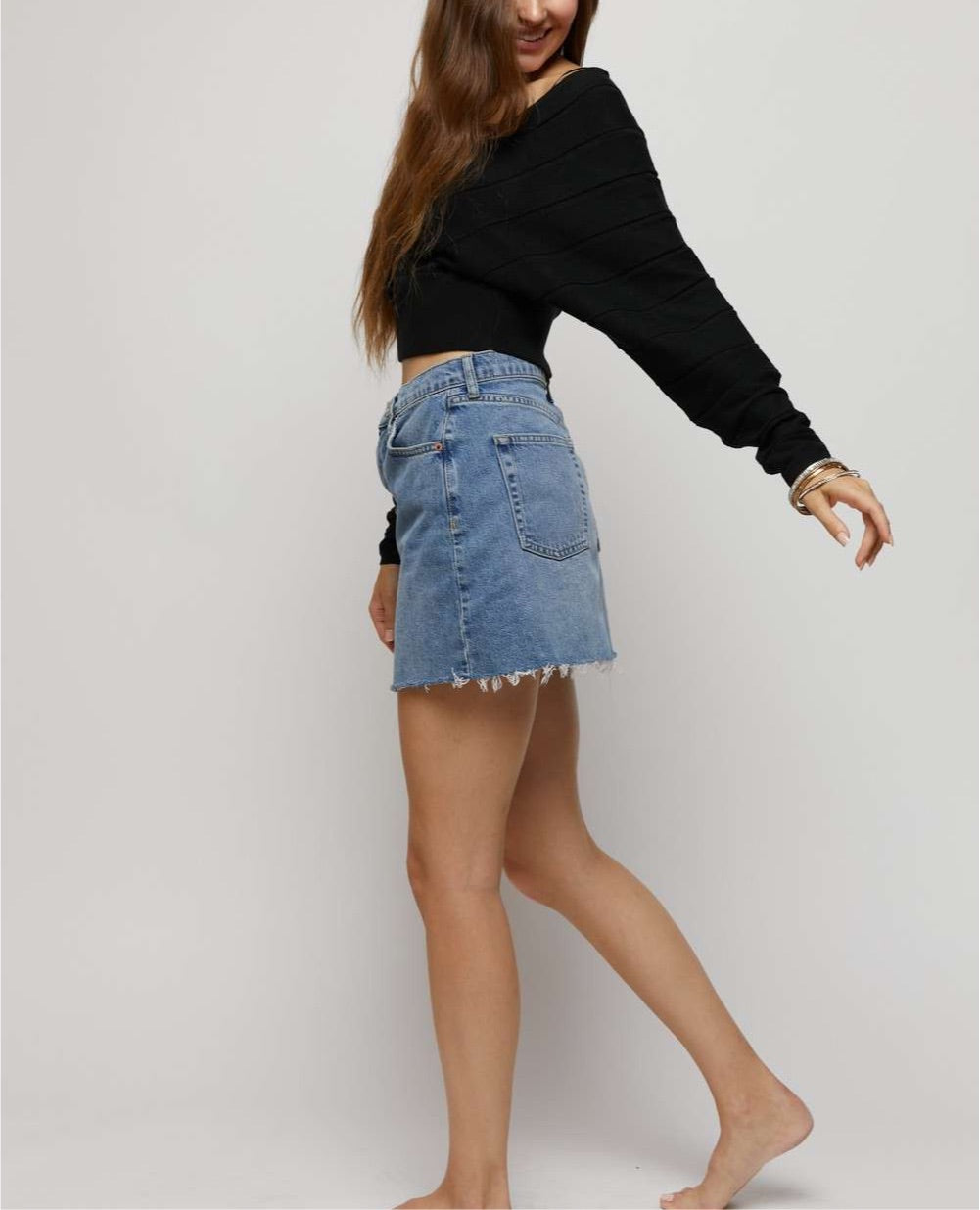 Overlap Sweater Top