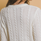 Cropped Bow Sweater