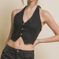 Linen Halter Top