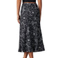 Printed Midi Skirt