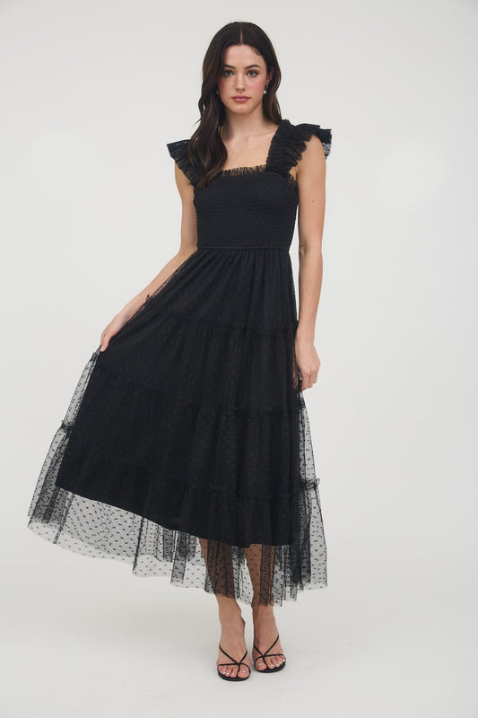 Chiffon Tiered Dress