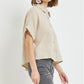 Relaxed Fit Gauze Shirt