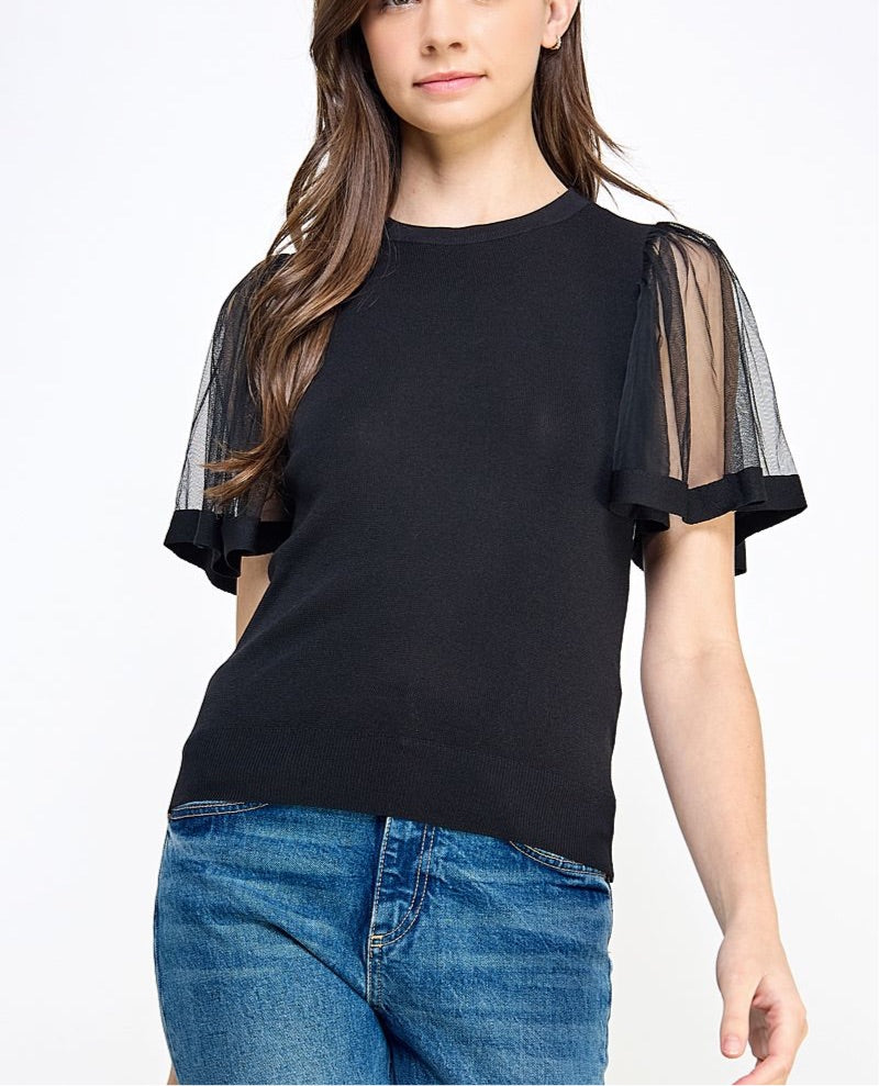 Day-to-Night Mesh Top