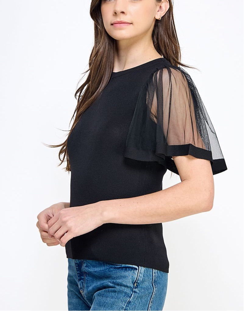 Day-to-Night Mesh Top