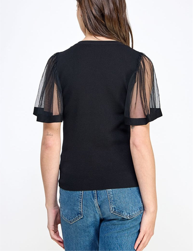 Day-to-Night Mesh Top