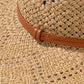 Wide Brim Woven Panama Hat