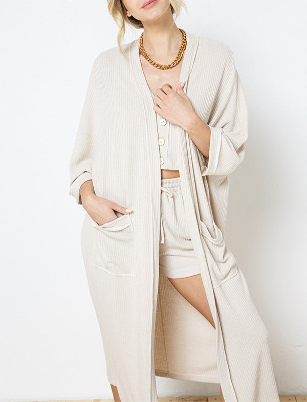 Open Front Cardigan