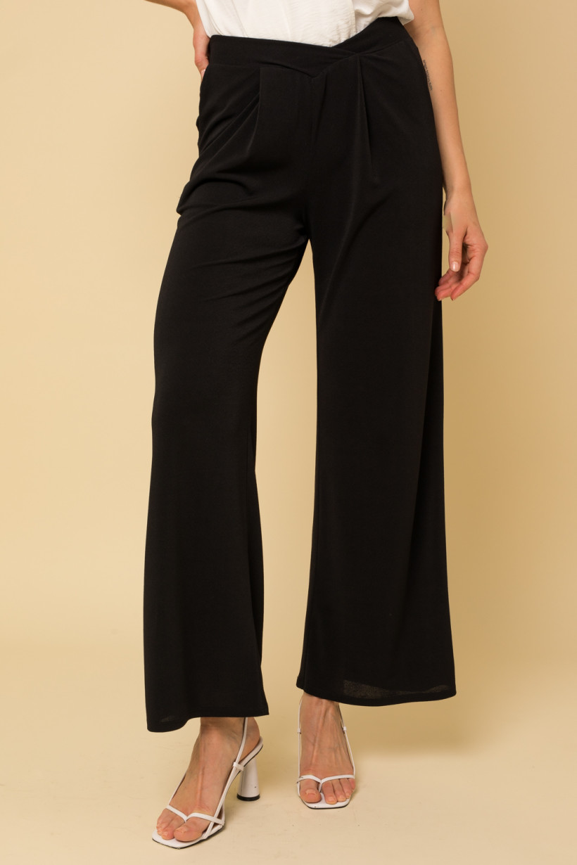 Day-to-Night Front Pleated Pants